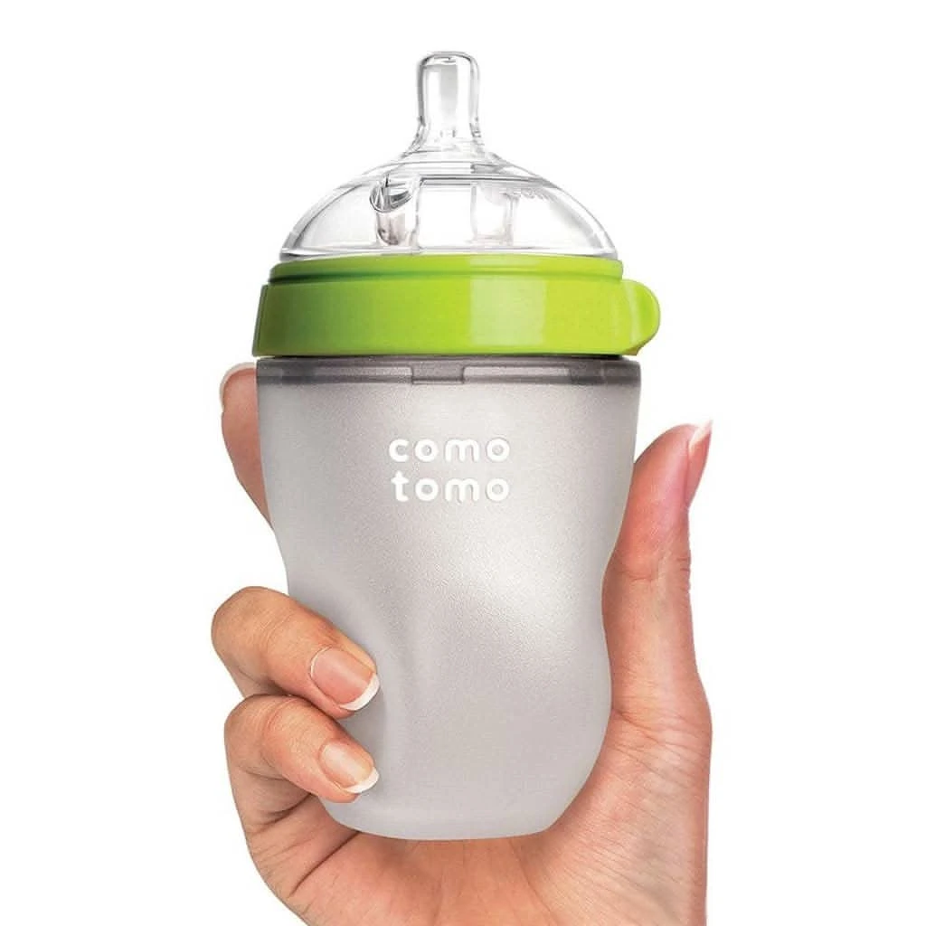 Comotomo Natural Feel Baby Bottle, 8-Ounce 4 Comotomo Natural Feel Baby Bottle, 8-Ounce - Image 2