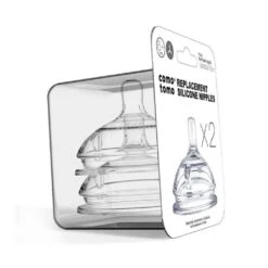 Comotomo Silicone Replacement Nipple 2 Count -Baby Product Specialty Store comotomo silicone replacement nipple 2 countcomnt4anb babyanb baby 384809