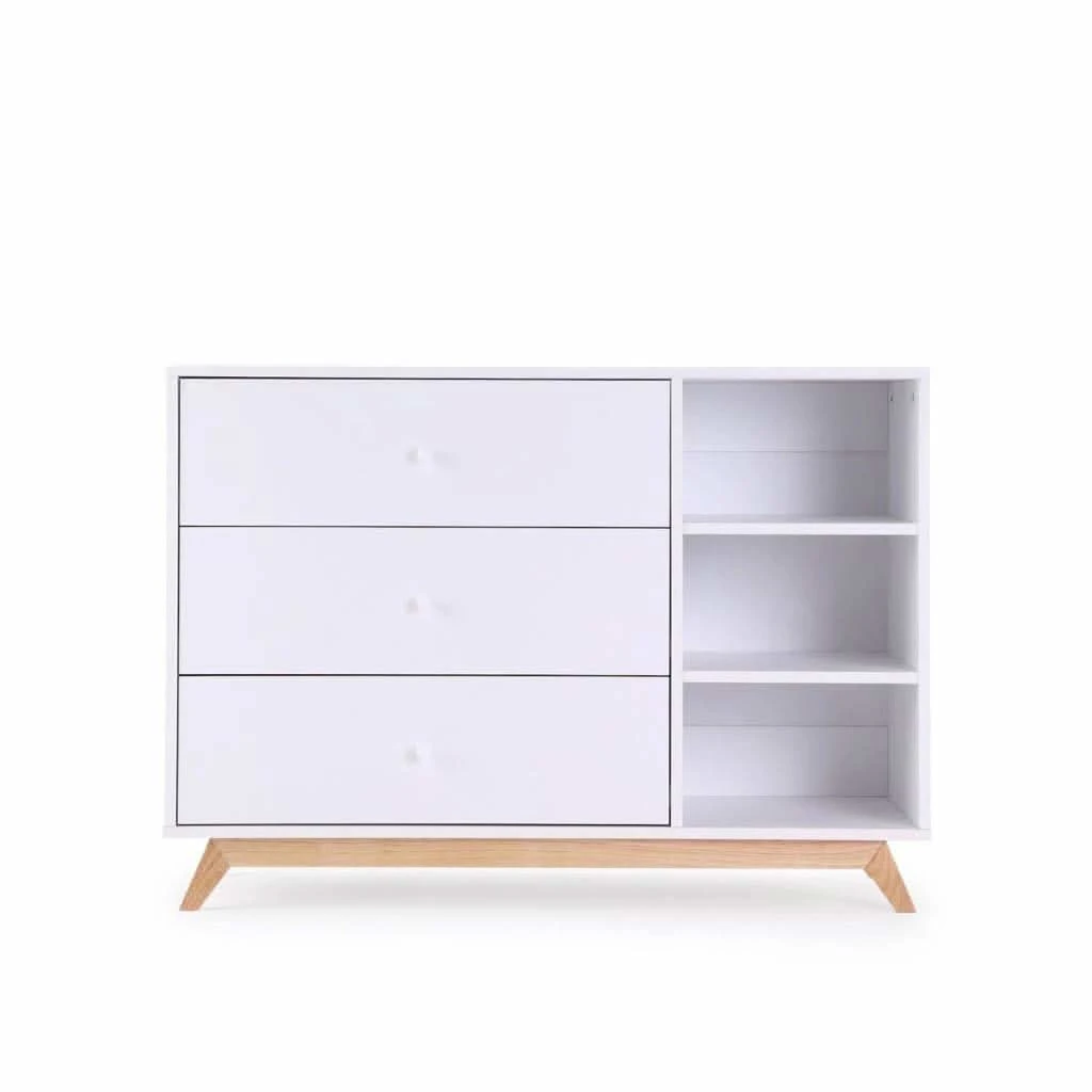 DaDaDa Central Park 2.0 3-Drawer, Two Shelves Dresser 6 DaDaDa Central Park 2.0 3-Drawer, Two Shelves Dresser - Image 4