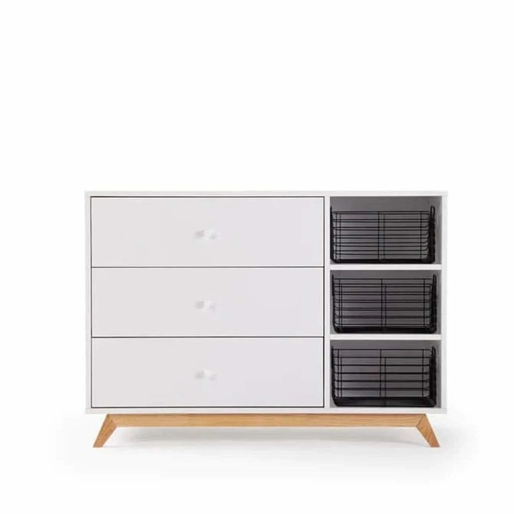 DaDaDa Central Park 3-Drawer, Two-Shelves Dresser 8 DaDaDa Central Park 3-Drawer, Two-Shelves Dresser - Image 6
