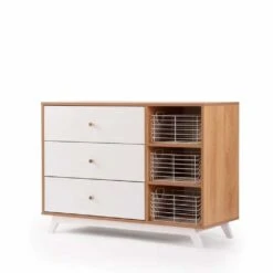 DaDaDa Central Park 3-Drawer, Two-Shelves Dresser 20 DaDaDa Central Park 3-Drawer, Two-Shelves Dresser -Baby Product Specialty Store dadada central park 3 drawer two shelves dresserdad41161anb babyanb baby 873133