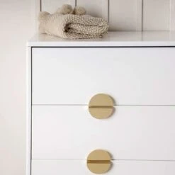 DaDaDa Chicago 3-Drawer Dresser, White / Gold 11 DaDaDa Chicago 3-Drawer Dresser, White / Gold -Baby Product Specialty Store dadada chicago 3 drawer dresser white golddad41891anb babyanb baby 503450
