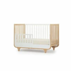 DaDaDa Jolly 3-in-1 Convertible Crib, White / Natural 12 DaDaDa Jolly 3-in-1 Convertible Crib, White / Natural -Baby Product Specialty Store dadada jolly 3 in 1 convertible crib white naturaldad10731anb babyanb baby 142888