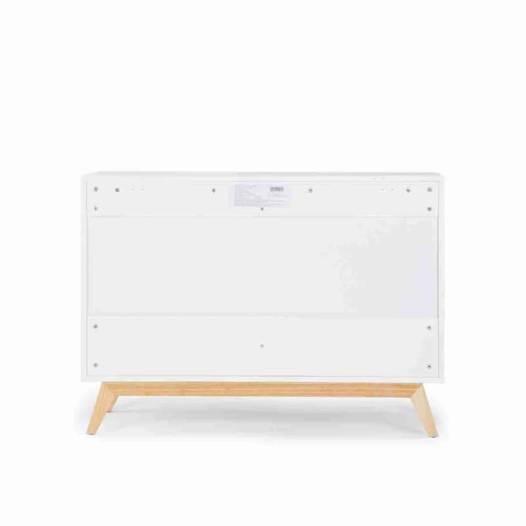 DaDaDa Merry 6-Drawer Dresser, White / Natural 7 DaDaDa Merry 6-Drawer Dresser, White / Natural - Image 5