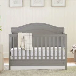 DaVinci Charlie 4-in-1 Convertible Crib -Baby Product Specialty Store davinci charlie 4 in 1 convertible cribdvm12801ctganb babyanb baby 551534
