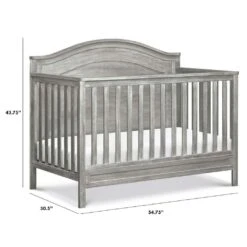 DaVinci Charlie 4-in-1 Convertible Crib -Baby Product Specialty Store davinci charlie 4 in 1 convertible cribdvm12801ctganb babyanb baby 661310