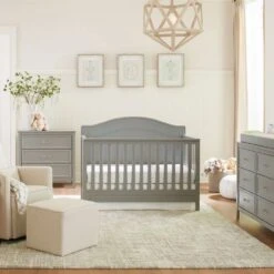 DaVinci Charlie 4-in-1 Convertible Crib -Baby Product Specialty Store davinci charlie 4 in 1 convertible cribdvm12801ctganb babyanb baby 804075