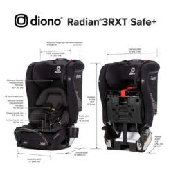 Diono Radian 3RXT Safe + Booster Seat 18 Diono Radian 3RXT Safe + Booster Seat -Baby Product Specialty Store diono radian 3rxt safe booster seatdio50100na01anb babyanb baby 215053