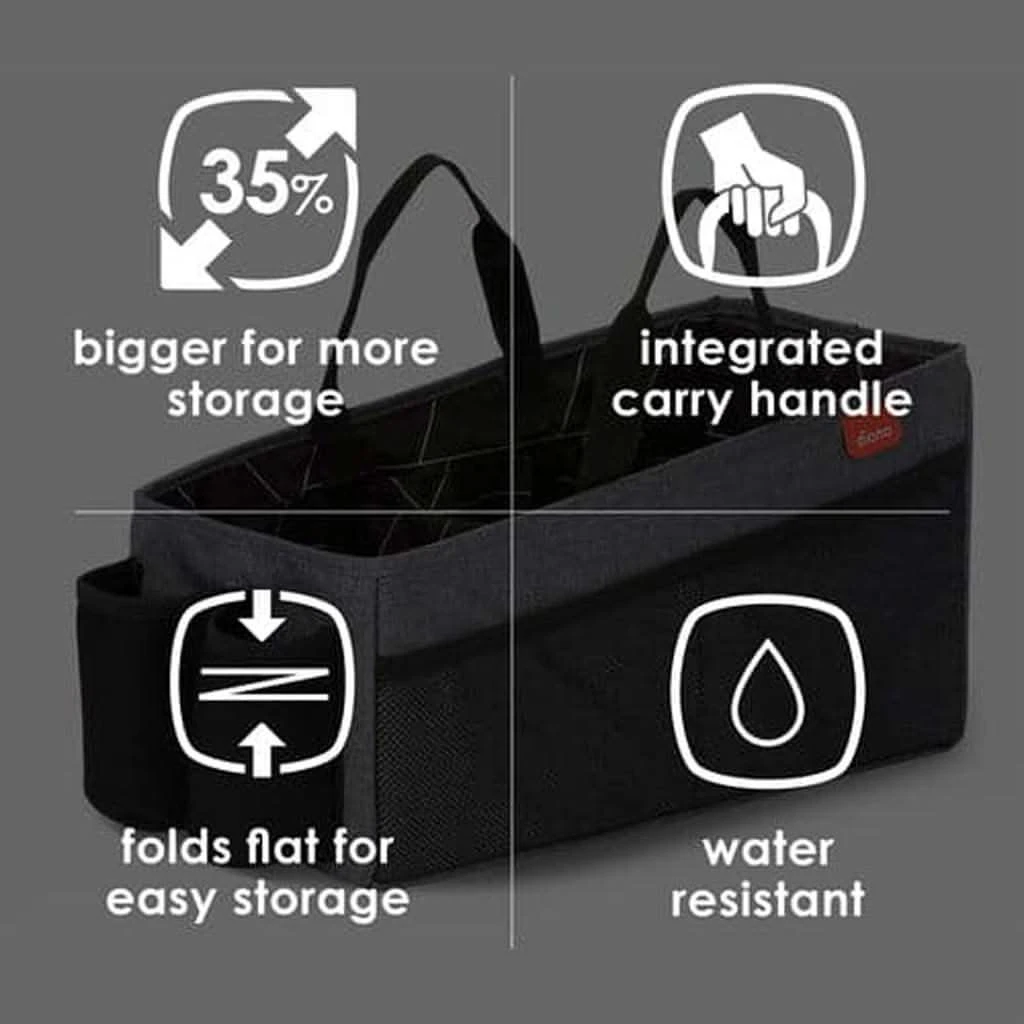 Diono Travel-Pal Car Seat Organizer XL, Grey 8 Diono Travel-Pal Car Seat Organizer XL, Grey - Image 6