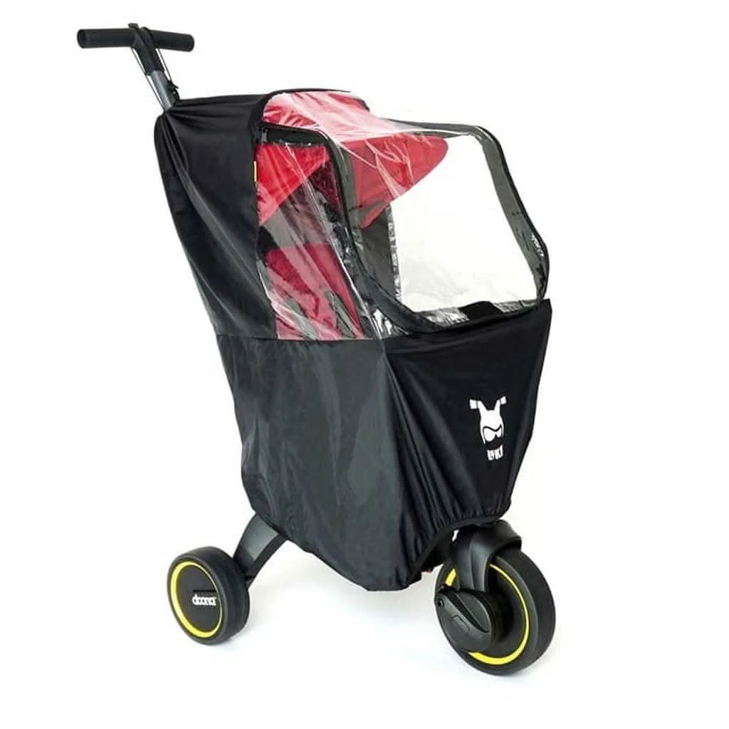DOONA Liki Trike Rain Cover - Black 4 DOONA Liki Trike Rain Cover - Black - Image 2