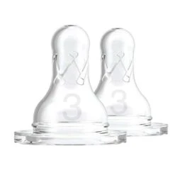 Dr. Brown's Different Level Silicone Narrow Nipple, 2-Pack -Baby Product Specialty Store dr browns different level silicone narrow nipple 2 packdb332p3anb babyanb baby 545693