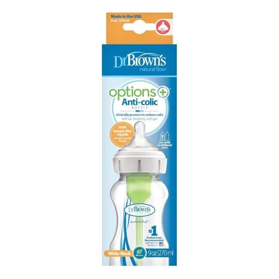 Dr. Brown's Options+ Wide-Neck Bottle, Single 6 Dr. Brown's Options+ Wide-Neck Bottle, Single - Image 4
