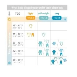 ERGOBABY On The Move Sleep Bag Medium (06-18 Months) TOG 1.0 -Baby Product Specialty Store ergobaby on the move sleep bag medium 06 18 months tog 10ergslbmdelph1anb babyanb baby 177592