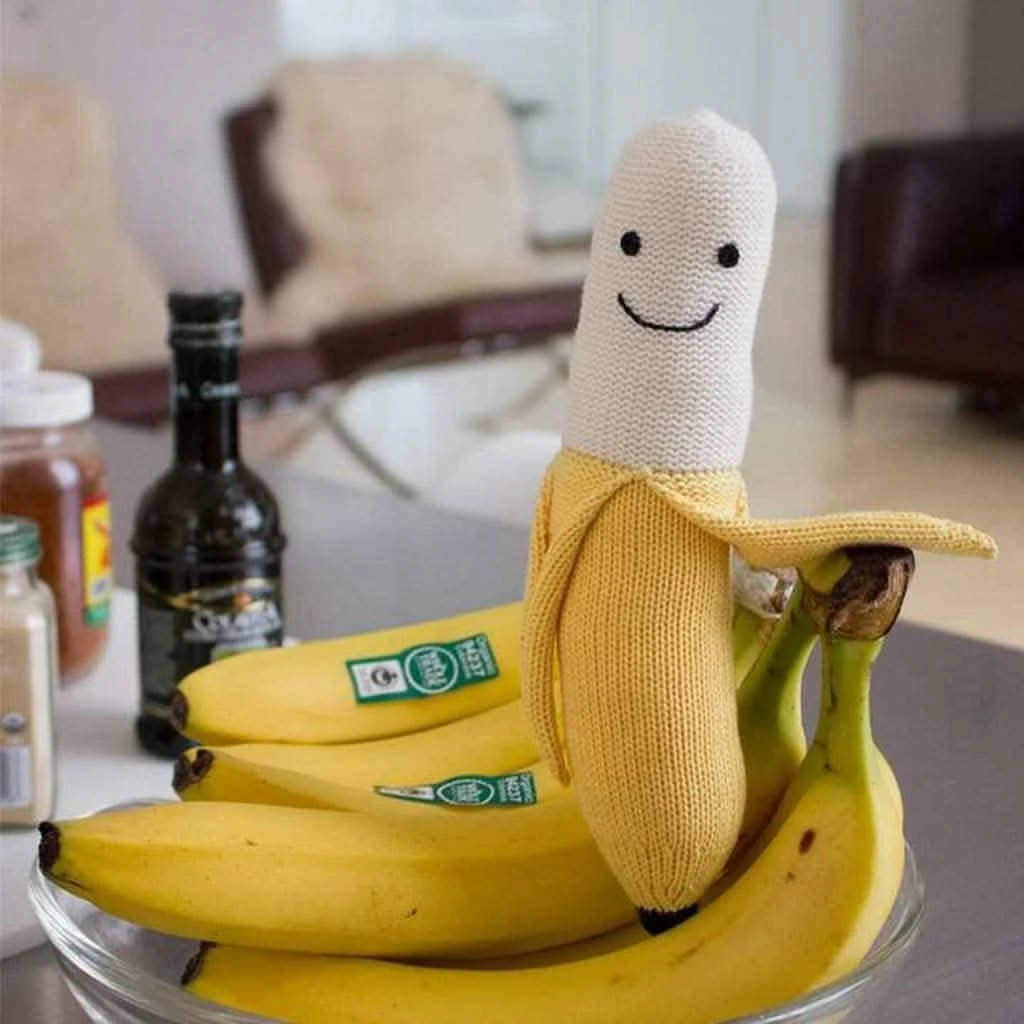 Estella Banana Organic Stuffed And Plush Baby Toy 4 Estella Banana Organic Stuffed And Plush Baby Toy - Image 2