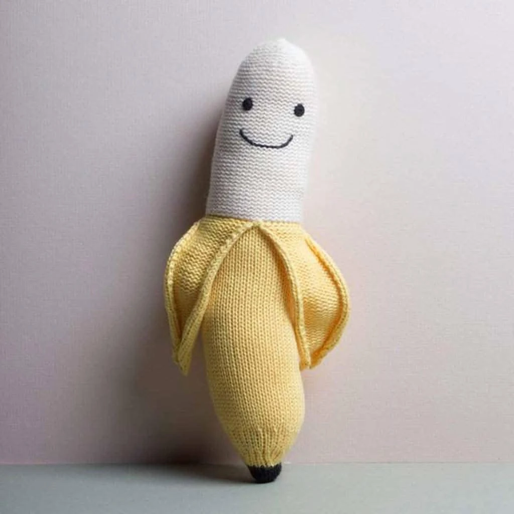 Estella Banana Organic Stuffed And Plush Baby Toy 3 Estella Banana Organic Stuffed And Plush Baby Toy