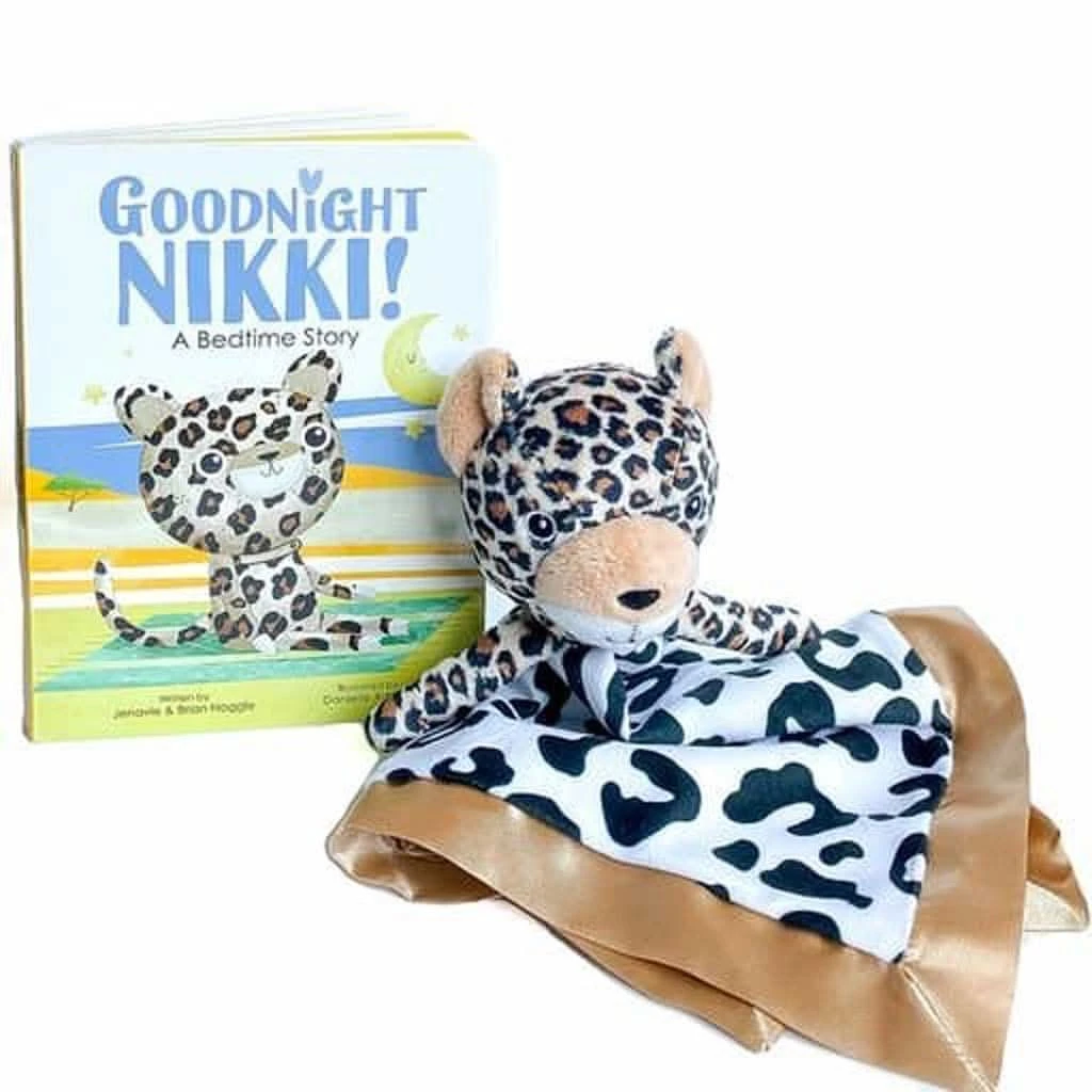 Frankie Dean Dream Blanket And Book, Nikki The Leopard 3 Frankie Dean Dream Blanket And Book, Nikki The Leopard