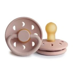 Frigg Natural Rubber Pacifier Moon Phase, Blush