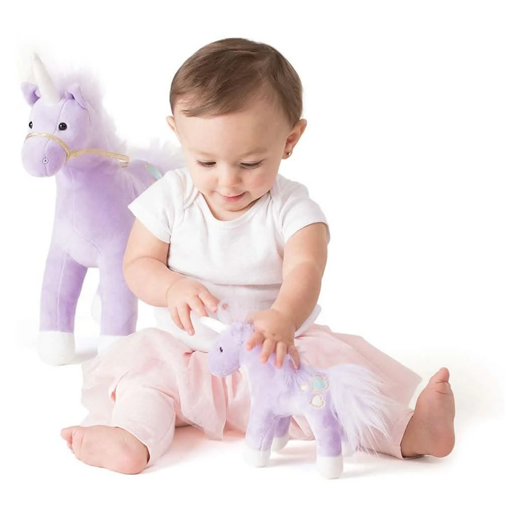 GUND Unicorn Chatters Plush Magical Sound Toy, Pink 4 GUND Unicorn Chatters Plush Magical Sound Toy, Pink - Image 2