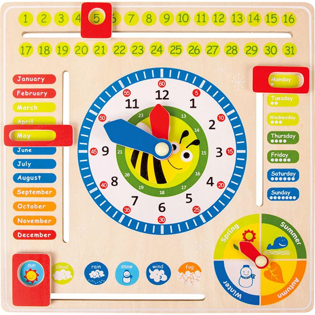 Hauck Toy Educational Board Dates,Times & Seasons 3 Hauck Toy Educational Board Dates,Times & Seasons