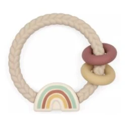 Itzy Ritzy Silicone Teether With Rattle -Baby Product Specialty Store itzy ritzy silicone teether with rattle neutral rainbowirsr8450anb babyanb baby 182136