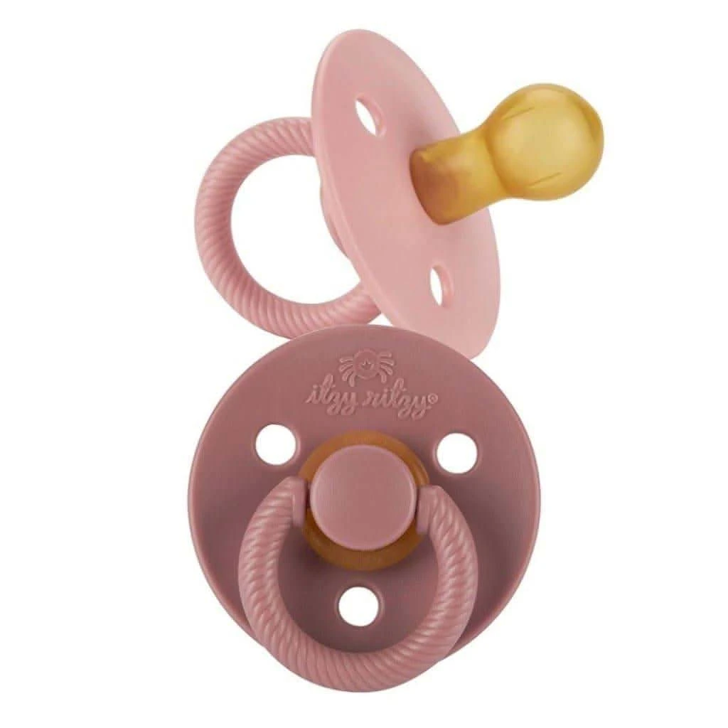 Itzy Ritzy Soother Natural Rubber Pacifier, Set Of 2 3 Itzy Ritzy Soother Natural Rubber Pacifier, Set Of 2