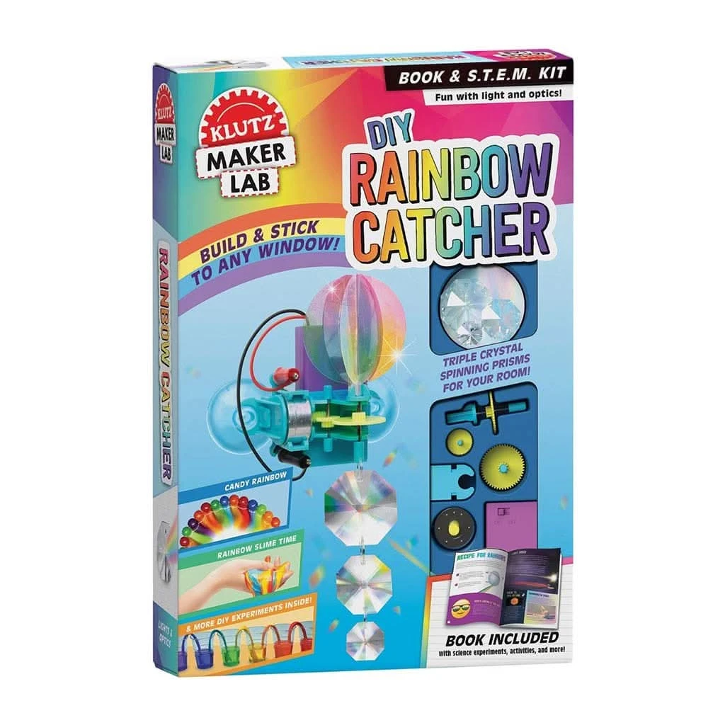 Klutz DIY Rainbow Catcher: Maker Lab STEM Kit 3 Klutz DIY Rainbow Catcher: Maker Lab STEM Kit