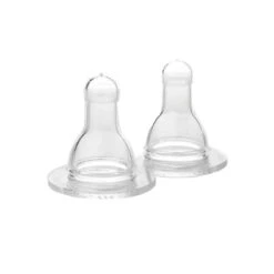 Lifefactory Stage 2 Baby Bottle Nipple For 4-Ounce And 9-Ounce, Clear, Pack Of 2 -Baby Product Specialty Store lifefactory stage 2 baby bottle nipple for 4 ounce and 9 ounce clear pack of 2lf111002c6 anbanb babyanb baby 357128