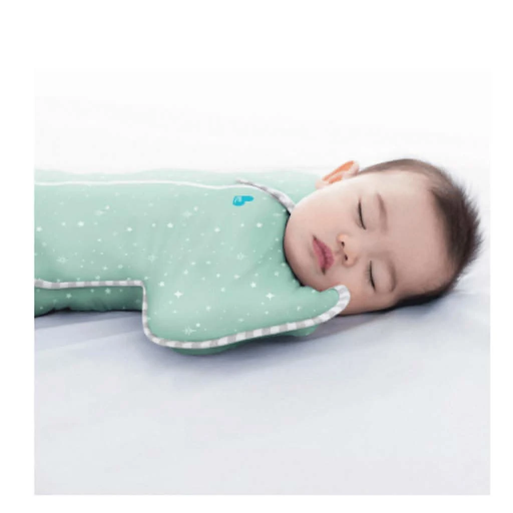 Love To Dream Swaddle UP Lite, Mint Stars 4 Love To Dream Swaddle UP Lite, Mint Stars - Image 2