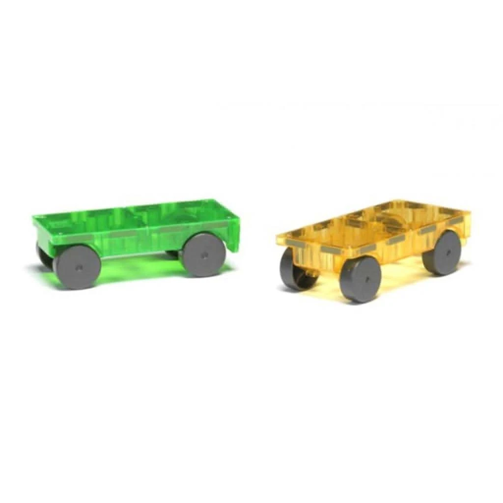 Magna-Tiles Cars 2-Piece Expansion Set 4 Magna-Tiles Cars 2-Piece Expansion Set - Image 2