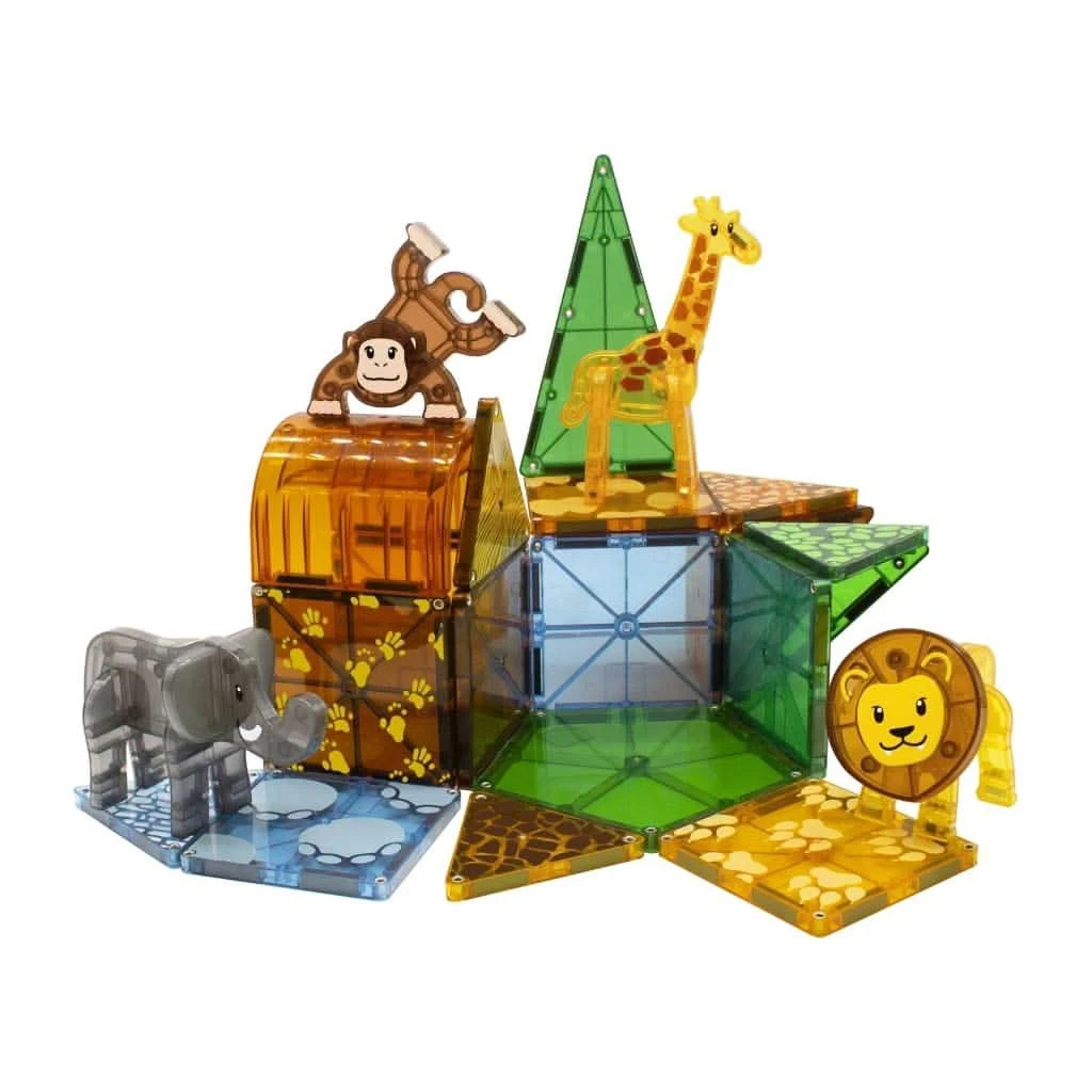 Magna-Tiles Safari Animals, 25-Piece Set 3 Magna-Tiles Safari Animals, 25-Piece Set