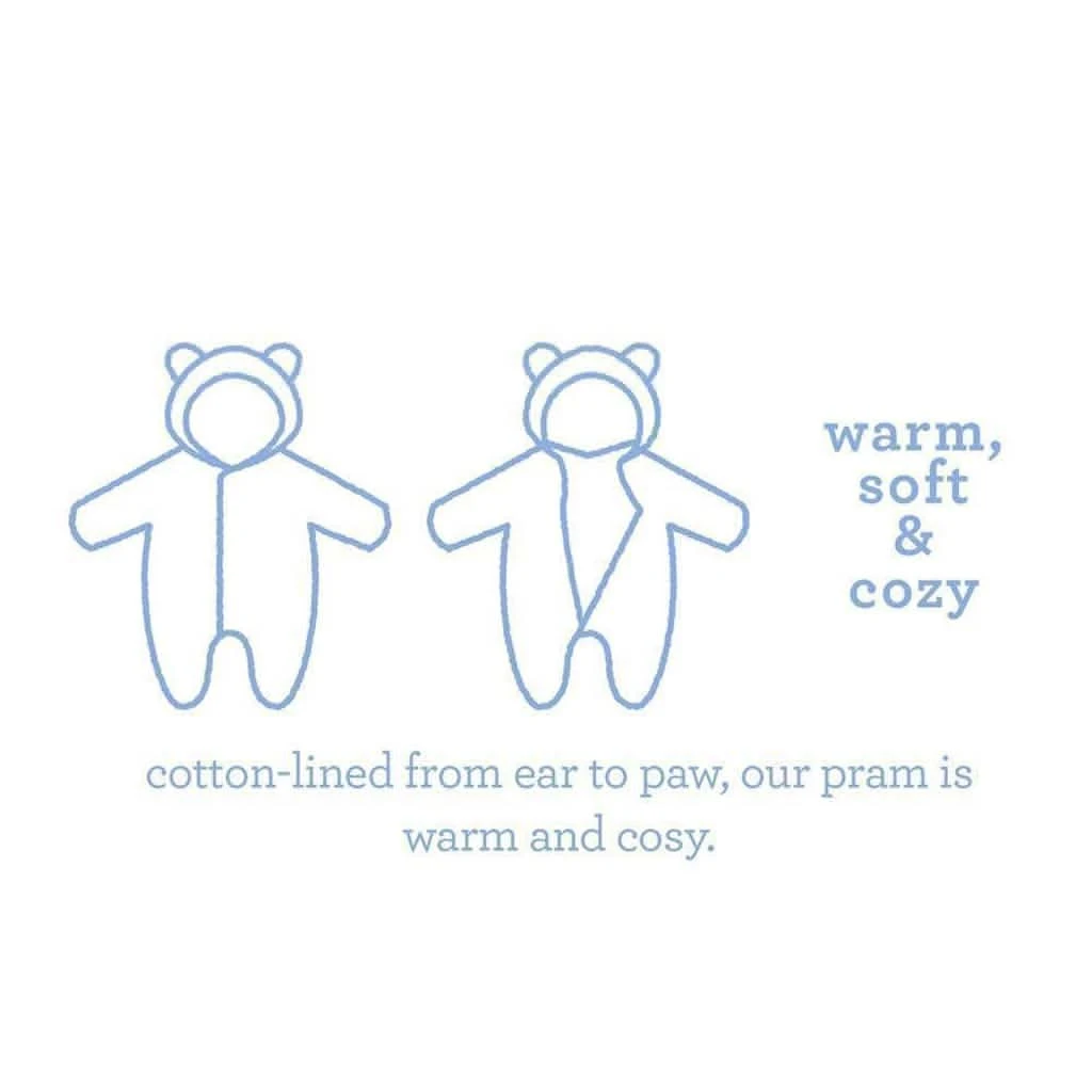 Magnetic Me Egret With Solid LiningMinky Magnetic Pram 4 Magnetic Me Egret With Solid LiningMinky Magnetic Pram - Image 2