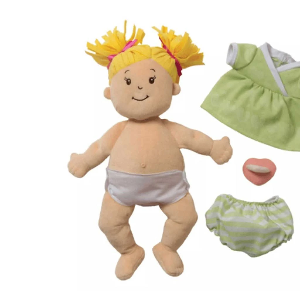 Manhattan Toy Baby Stella Blonde Doll Toy 4 Manhattan Toy Baby Stella Blonde Doll Toy - Image 2