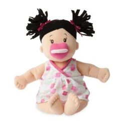 Manhattan Toy Baby Stella Peach Doll With Black Pigtails Toy -Baby Product Specialty Store manhattan toy baby stella peach doll with black pigtails toymt153000anb babyanb baby 311180