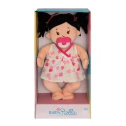 Manhattan Toy Baby Stella Peach Doll With Black Pigtails Toy -Baby Product Specialty Store manhattan toy baby stella peach doll with black pigtails toymt153000anb babyanb baby 994976
