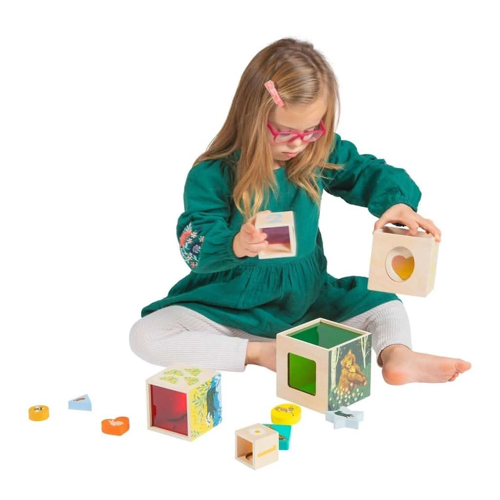 Manhattan Toy Enchanted Forest Wooden Stacking Blocks 8 Manhattan Toy Enchanted Forest Wooden Stacking Blocks - Image 6