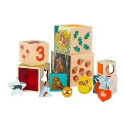 Manhattan Toy Enchanted Forest Wooden Stacking Blocks 10 Manhattan Toy Enchanted Forest Wooden Stacking Blocks -Baby Product Specialty Store manhattan toy enchanted forest wooden stacking blocksmt164110anb babyanb baby 468747