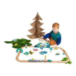 Manhattan Toy T-Rex Express Wooden Train Set -Baby Product Specialty Store manhattan toy t rex express wooden train setmt164040anb babyanb baby 738445