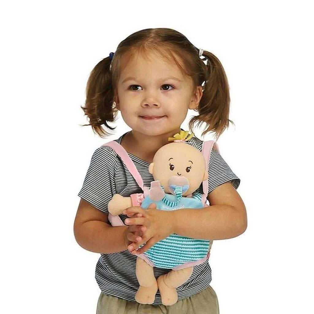 Manhattan Toy Wee Baby Stella Peach 12" Soft Baby Doll 4 Manhattan Toy Wee Baby Stella Peach 12" Soft Baby Doll - Image 2