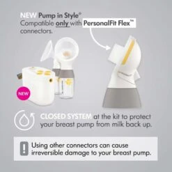 Medela PersonalFit Flex Connectors For Pump In Style MaxFlow And Freestyle Flex -Baby Product Specialty Store medela personalfit flex connectors for pump in style maxflow and freestyle flexmed101041267 anbanb babyanb baby 420714