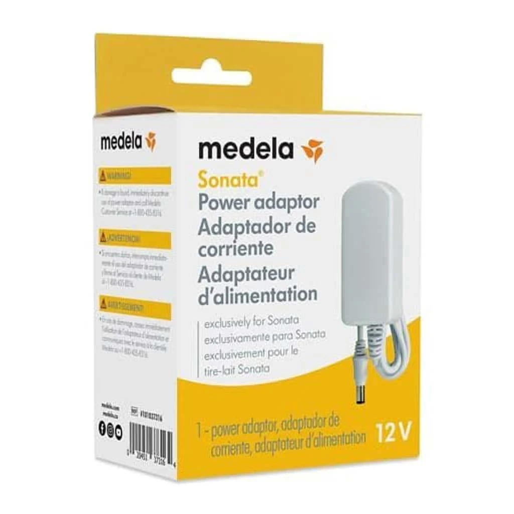 MEDELA Sonata Power Adaptor Spare Power Supply Cord For Easy Portability, Designed For Sonata Breast Pump 4 MEDELA Sonata Power Adaptor Spare Power Supply Cord For Easy Portability, Designed For Sonata Breast Pump - Image 2