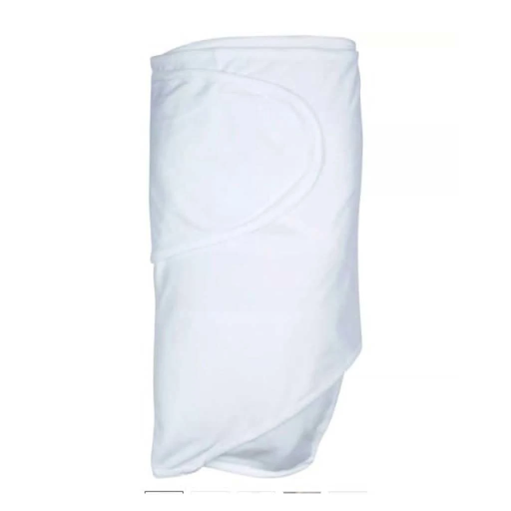 Miracle Blanket Baby Wrap Solid Swaddle - White 3 Miracle Blanket Baby Wrap Solid Swaddle - White