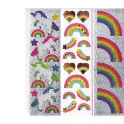 Mrs Grossman's Unicorns And Rainbows Super Sticker Pack -Baby Product Specialty Store mrs grossmans unicorns and rainbows super sticker packmg46723anb babyanb baby 363281
