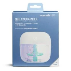 Munchkin 59S Mini Sterilizer Plus Portable UV Sanitizer With Rechargeable Battery 17 Munchkin 59S Mini Sterilizer Plus Portable UV Sanitizer With Rechargeable Battery -Baby Product Specialty Store munchkin 59s mini sterilizer plus portable uv sanitizer with rechargeable batterymun21377anb babyanb baby 566374