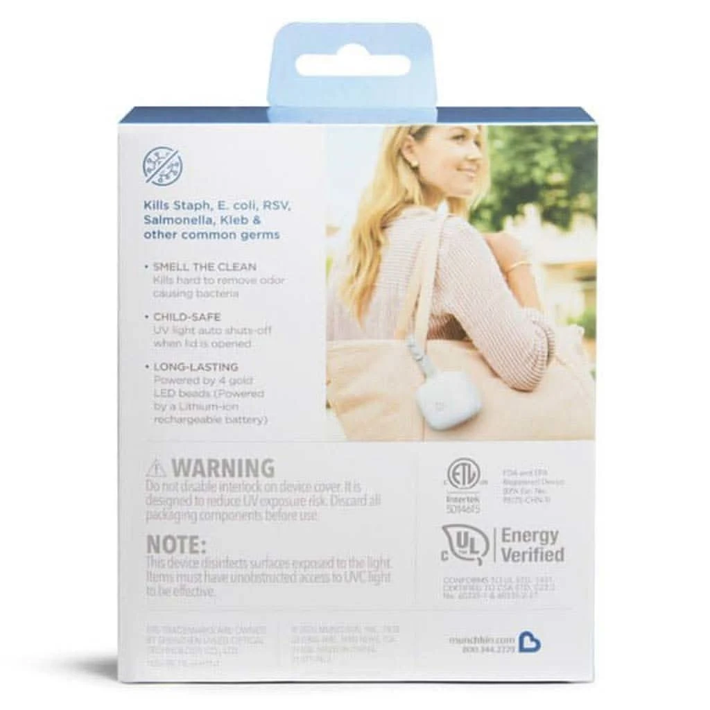 Munchkin 59S Mini Sterilizer Plus Portable UV Sanitizer With Rechargeable Battery 11 Munchkin 59S Mini Sterilizer Plus Portable UV Sanitizer With Rechargeable Battery - Image 9