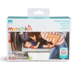 Munchkin Arm & Hammer Disposable Changing Pads, 10-Pack -Baby Product Specialty Store munchkin arm hammer disposable changing pads 10 packmun11283anb babyanb baby 181532
