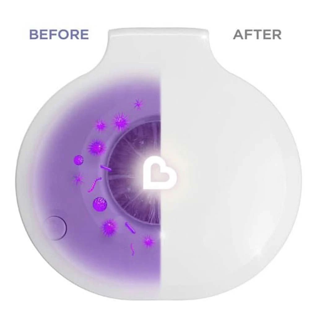 Munchkin UVC Diaper Pail, White 6 Munchkin UVC Diaper Pail, White - Image 4