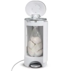 Munchkin UVC Diaper Pail, White 19 Munchkin UVC Diaper Pail, White -Baby Product Specialty Store munchkin uvc diaper pail whitemun38304anb babyanb baby 958806