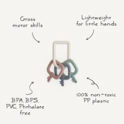 Mushie Key Toy 10 Mushie Key Toy -Baby Product Specialty Store mushie key toymusmkt1001anb babyanb baby 762614