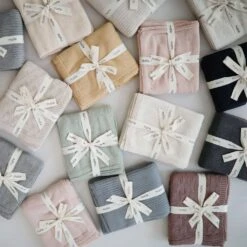 Mushie Knitted Textured Dots Baby Blanket, Mustard Melange 11 Mushie Knitted Textured Dots Baby Blanket, Mustard Melange -Baby Product Specialty Store mushie knitted textured dots baby blanket mustard melangemusktdb103anb babyanb baby 105212