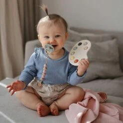 Mushie Paint Palette Press Toy -Baby Product Specialty Store mushie paint palette press toymusmdt3001anb babyanb baby 298416